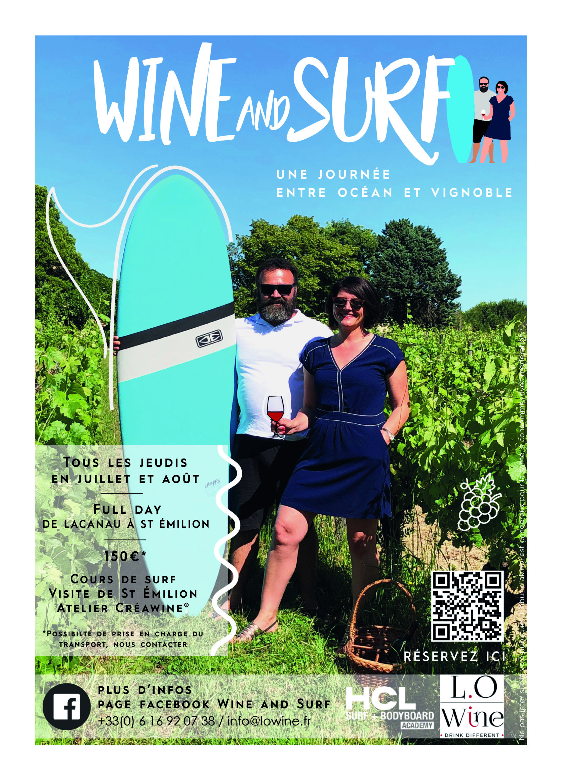 Wine and Surf L.O Wine