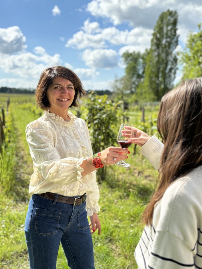 Atelier de degustation vin vigne Saint-Émillion