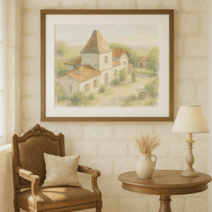 IA Cadre Chateaux Vieux Mougnac