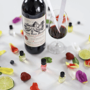 Bouteille et verre de vin
