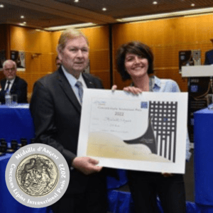 Photo Médaillé à Lépine avec médaille