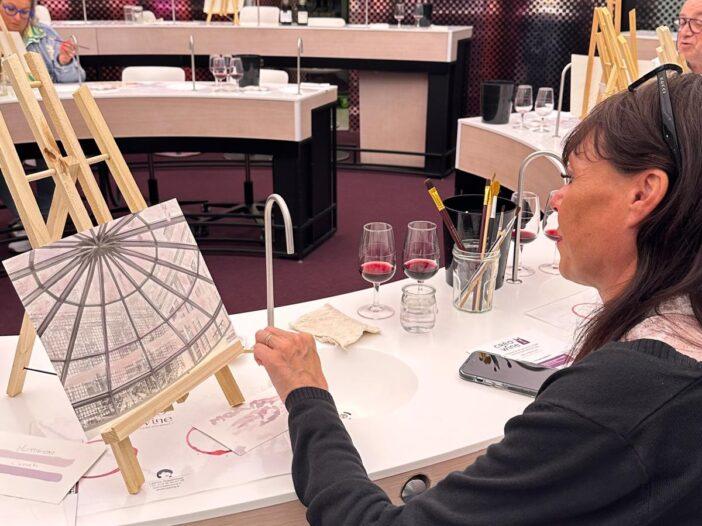 Laetitia Ouspointour animation team building vin Bordeaux atelier assemblage